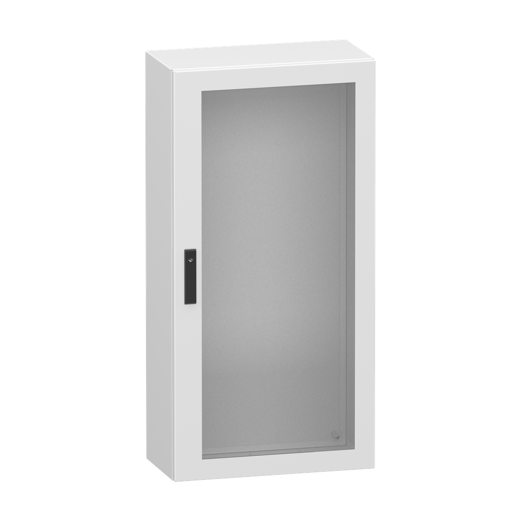 NSYCRN126300T – Glazed steel door, PanelSeT CRN, without mounting plate, 1200x600x300mm, IP66, IK08, RAL7035