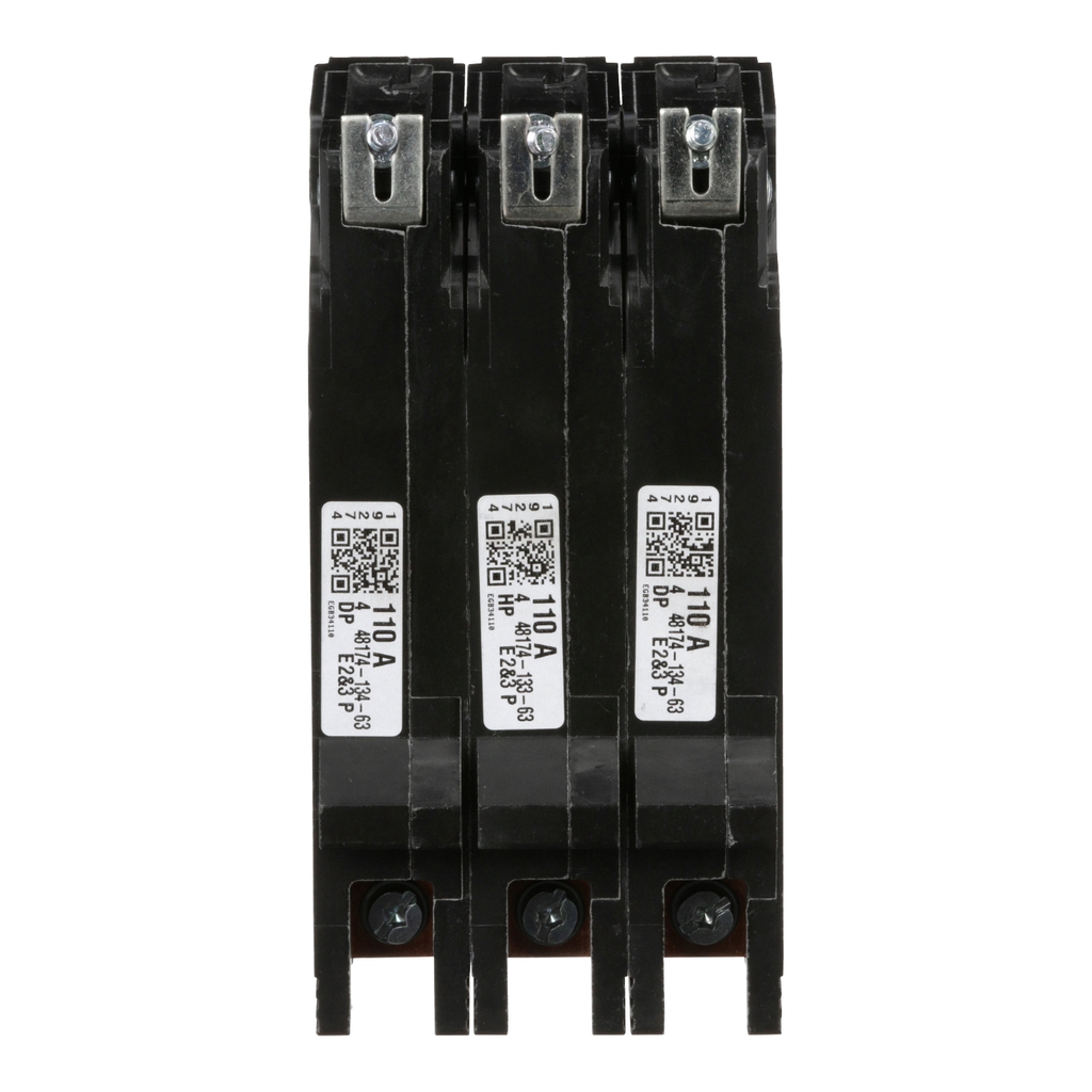 Mayer-DDS-Mini circuit breaker, E-Frame, 110A, 3 pole, 480Y/277VAC, 65kA max, bolt on [TAA]-2