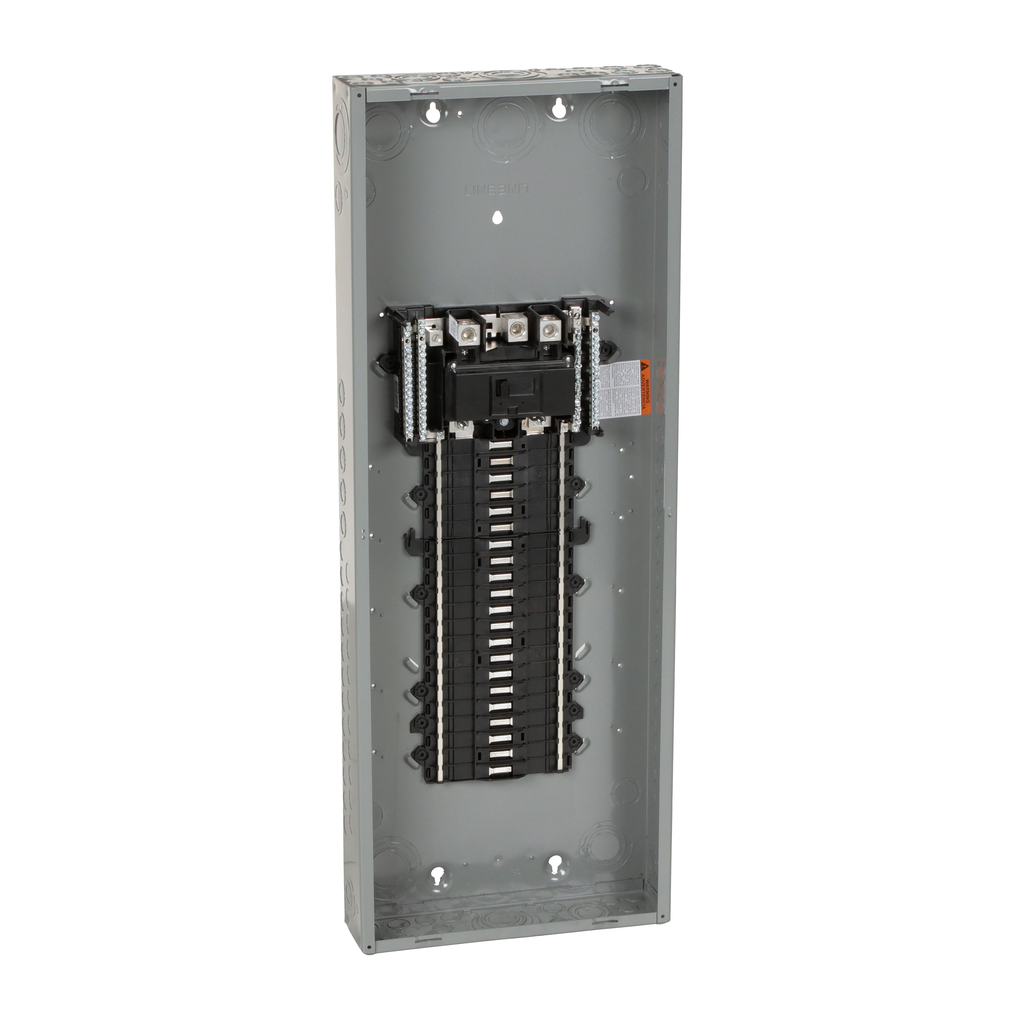 QO142M200PCVP – Load center, QO, 1 phase, 42 spaces, 52 circuits, 200A convertible main breaker, PoN, NEMA1, combo cover, value pack