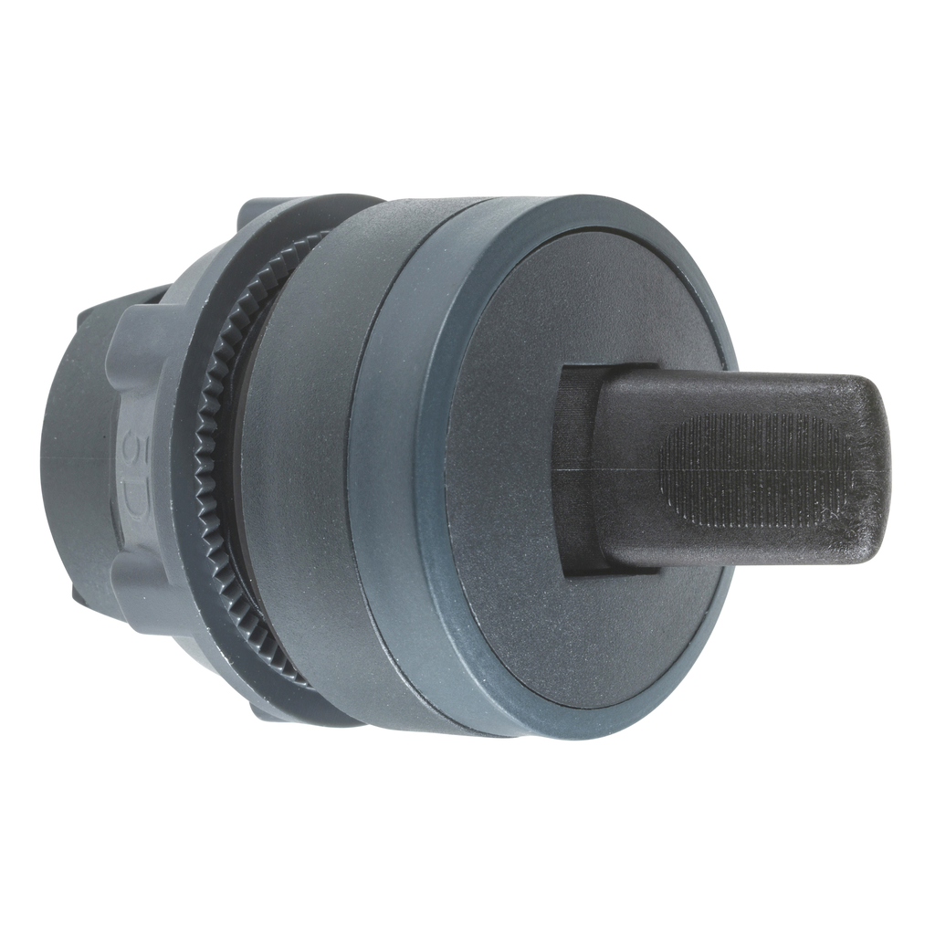 ZB5AD28 – Toggle switch head, Harmony XB5, plastic, black, 22mm, 2 positions, stay put