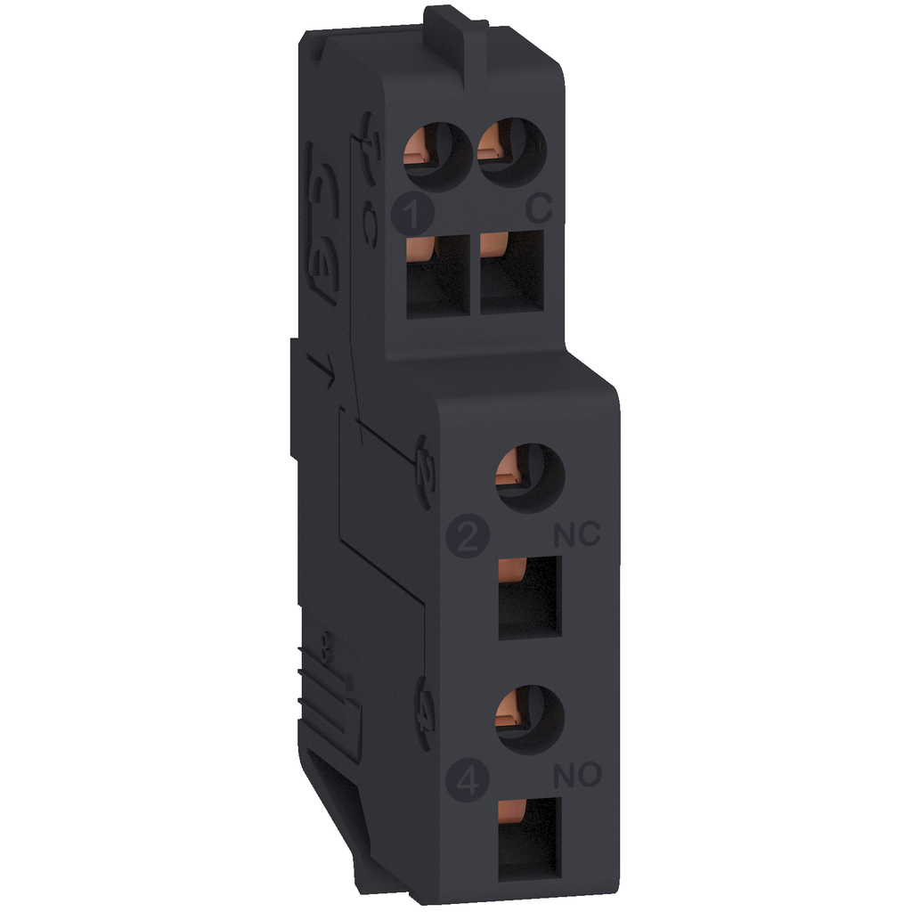 GV4AE11 – Auxiliary contact, TeSys GV4, 690VAC, 1 NO/NC