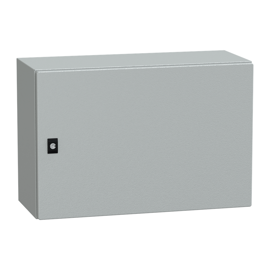 NSYCRN46250P – PanelSeT CRN plain door with mount.plate. H400xW600xD250 IP66 IK10 RAL7035..