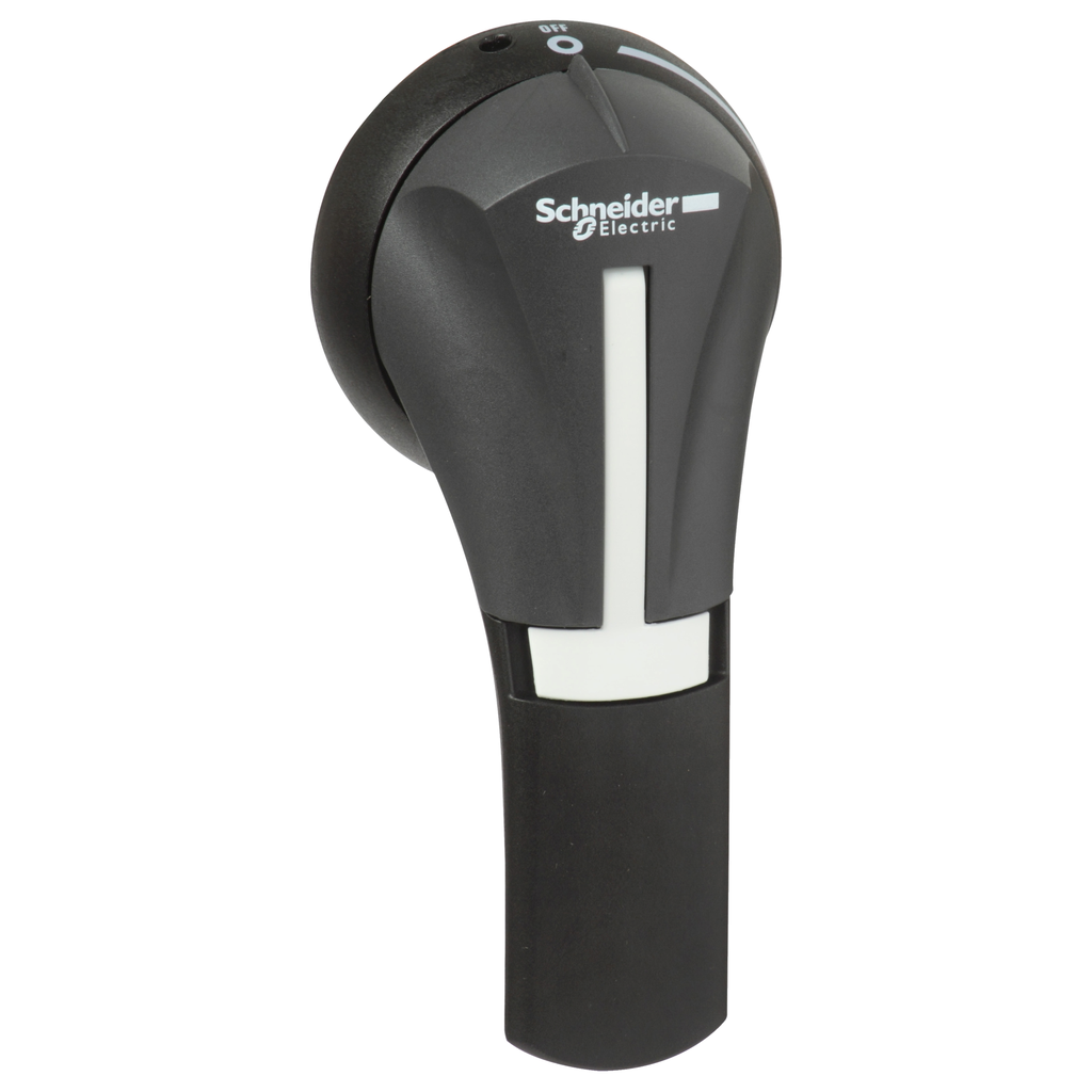 GS2AH130 – External rotary handle, TeSys GS, black handle, front mounting, 2 positions I-O, NEMA 3R, for GS 30 to 400A UL