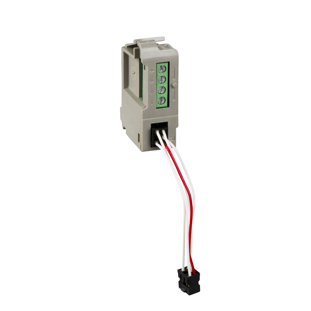 LV434210 – power supply connector, ComPact NSX, 24VDC, for MicroLogic 5/6