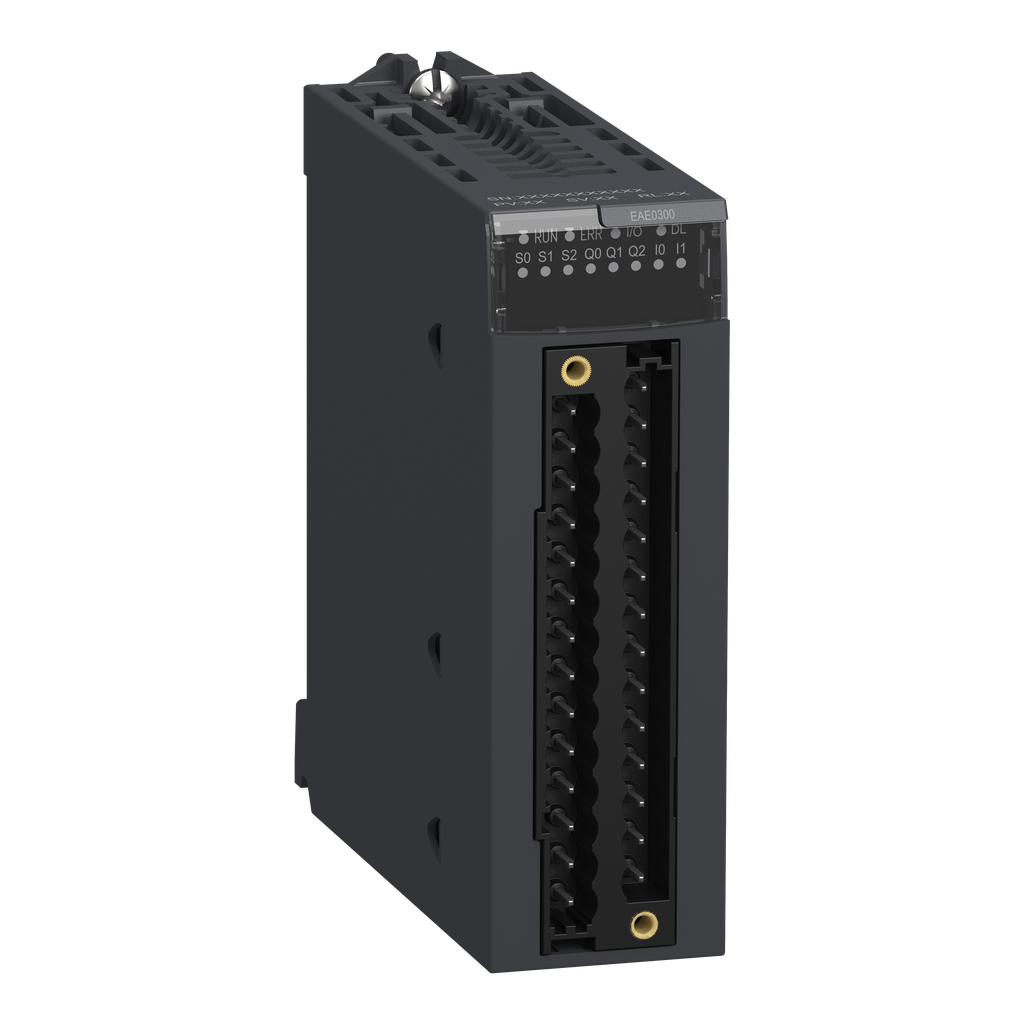 BMXEAE0300 – encoder interface module, Modicon X80, SSI, 3 channels, up to 31databits, 1Mbauds