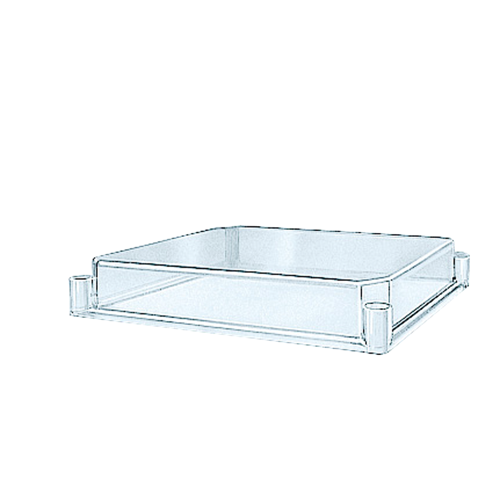 NSYTPLS2736 – Transparent polycarbonate cover 27x36x4.5cm