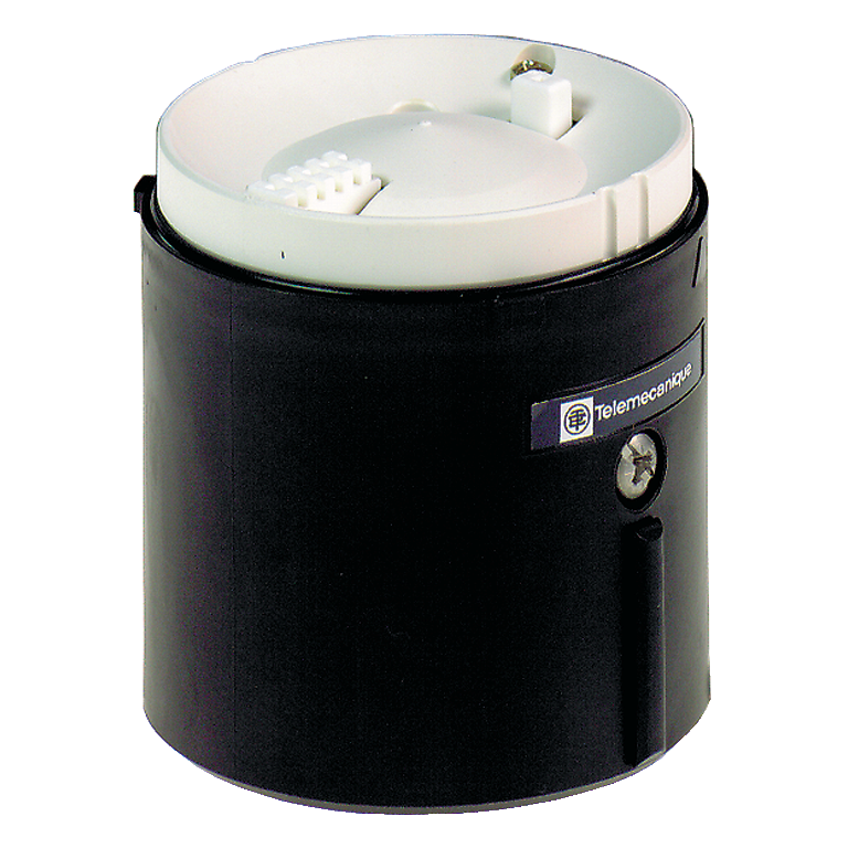 XVBC07 – Base unit for modular tower lights, Harmony XVB, plastic, black, 70mm, bottom or side cable entry