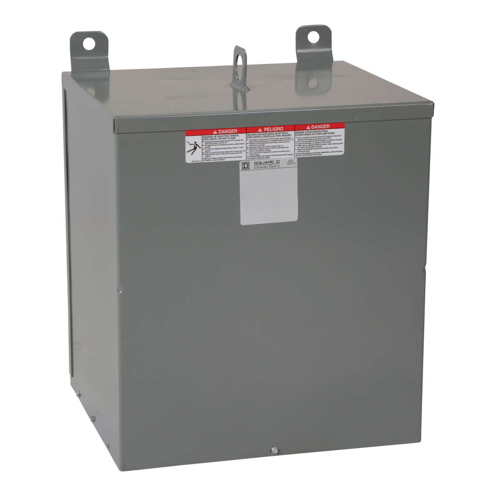 15S40F – Transformer, dry type, encapsulated, 15kVA, 1 phase, 480V primary, 120/240V secondary, 15B, 115C rise