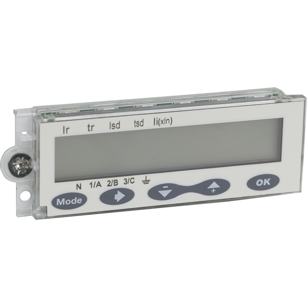 S429483 – Circuit breaker accessory, PowerPacT H/J, MicroLogic 5, LCD Display