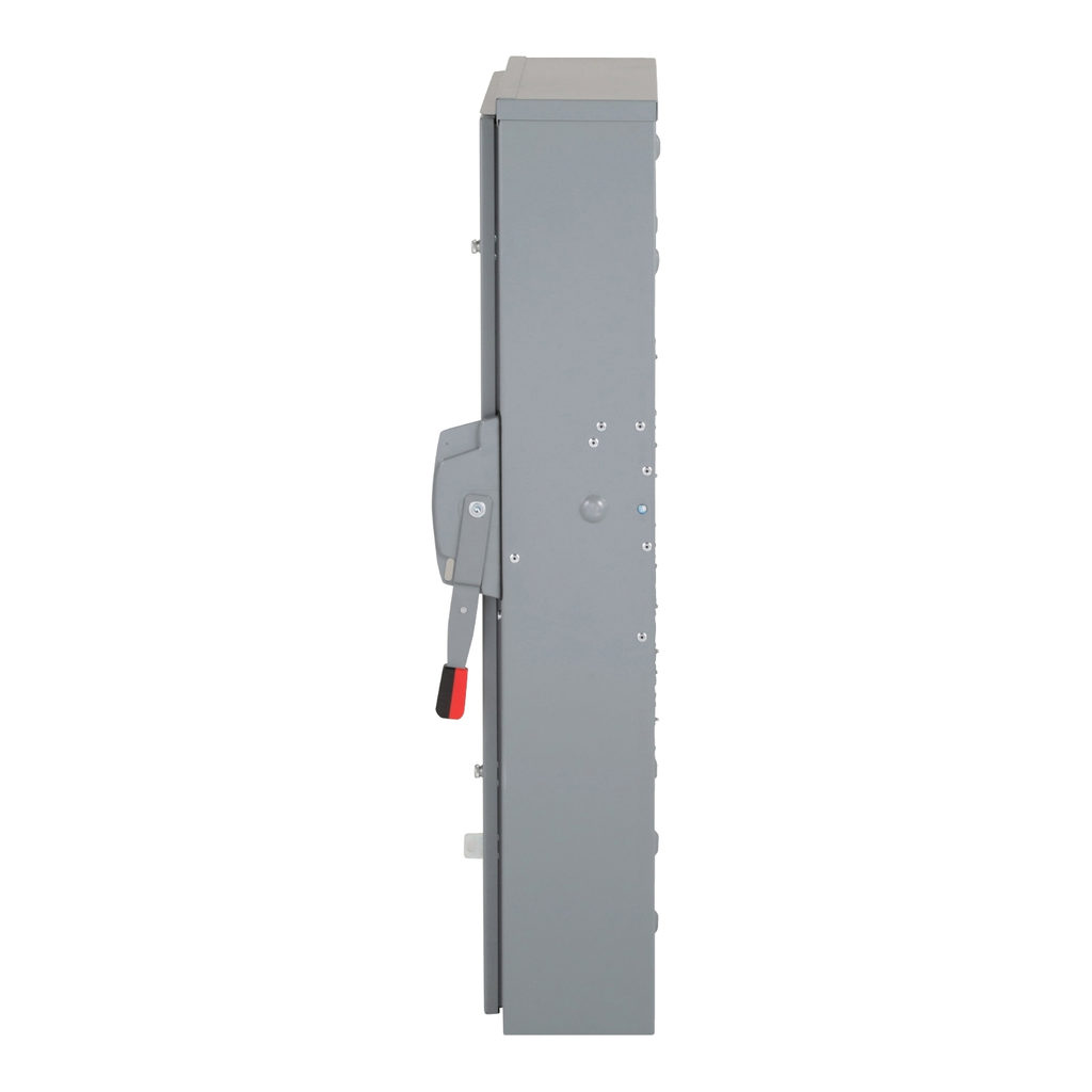 Mayer-DDS-Safety switch, heavy duty, fusible, 600A, 3 wires, 2 pole, 1 neutral, 200hp, 240VAC/250VDC, NEMA 3R-2