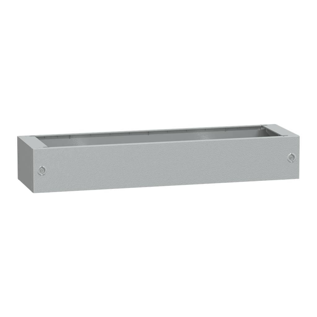 NSYZA2124G – Polyester glassreinf. plinth for encl. PLA(T)124 front opening IP44-IK10 RAL7035