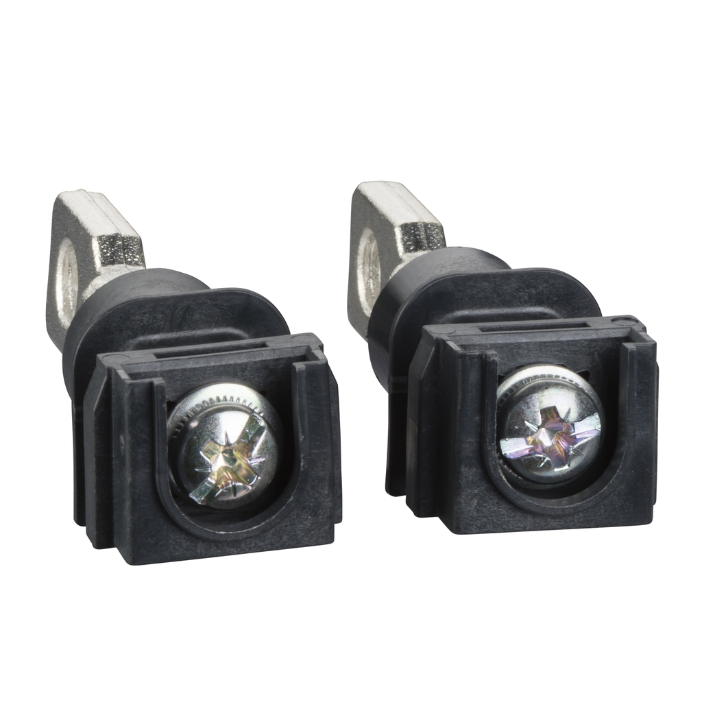 LV429235 – Short rear connections, ComPacT NSX, EasyPact CVS, 250A, set of 2 parts