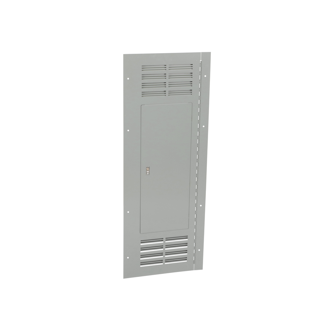 NC56VFHR – Enclosure cover, NQ and NF panelboards, NEMA 1, flush, ventilated, hinged, 20in W x 56in H