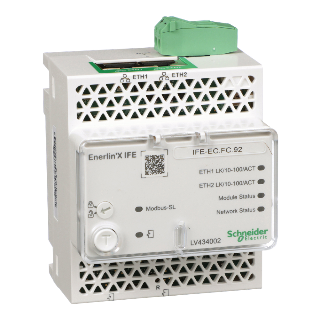 LV434002 – IFE Ethernet switchboard server, Enerlin’X