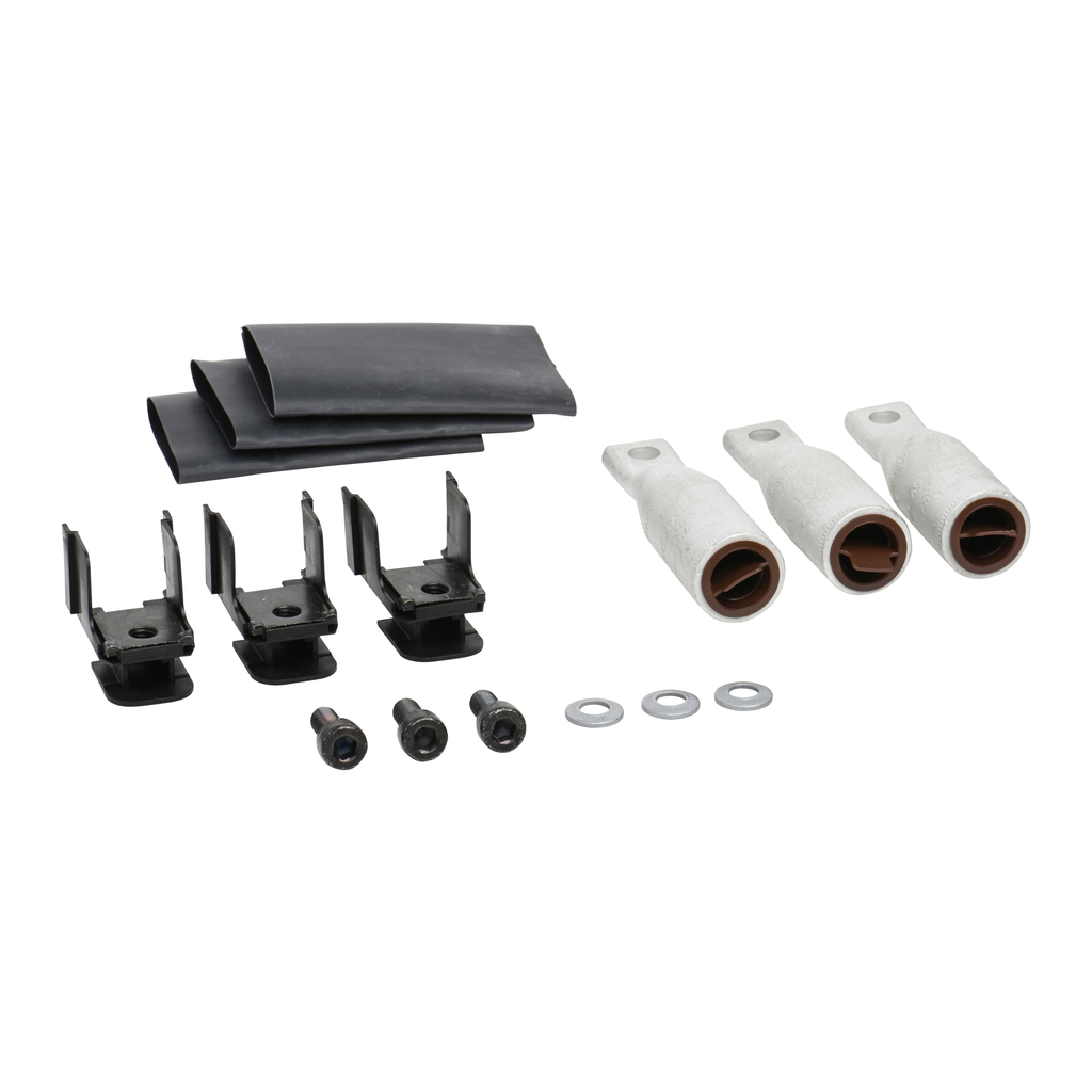 YA250J35 – Circuit breaker accessory, PowerPacT J, lug kit, compression, 250A, 3 pole, aluminum