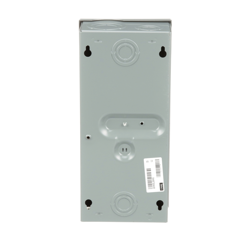Mayer-DDS-Load center, QO, 3 phase, 3 spaces, 3 circuits, 60A main lugs, NEMA1, neutral gnd bar, surface cover-2