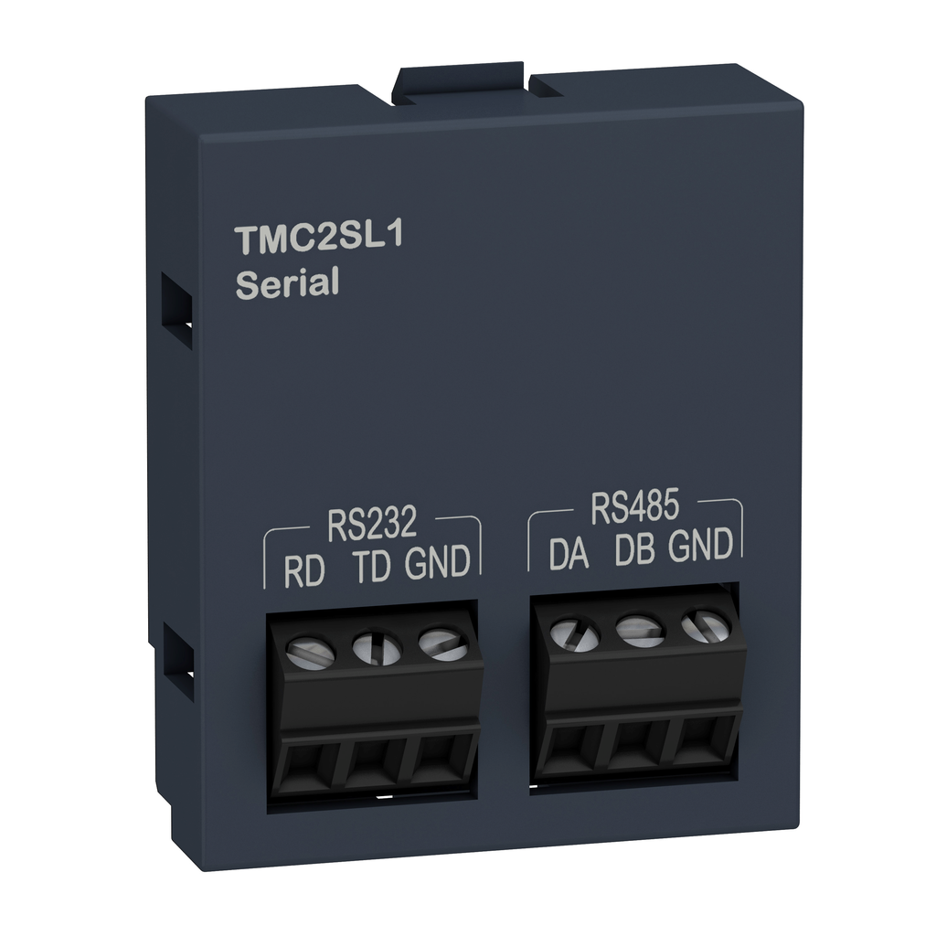 TMC2SL1 – communication cartridge module, Modicon M221, 1 serial line extension