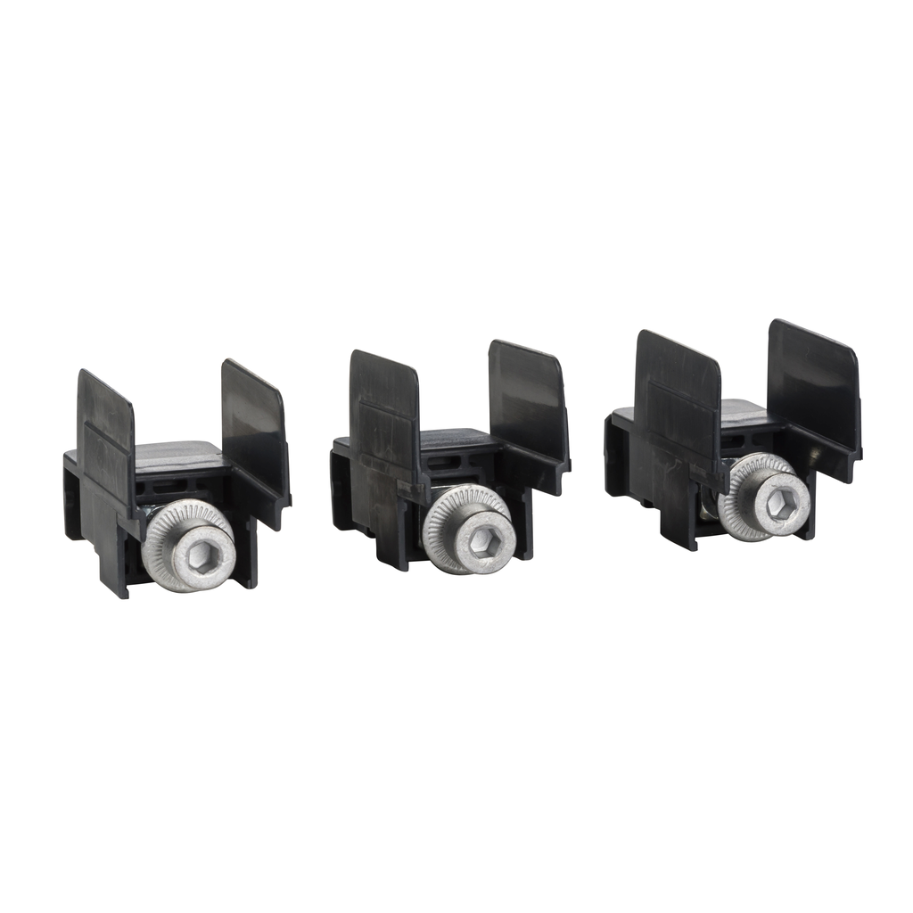 LV426963 – Circuit breaker accessory, PowerPact B, terminal nut kit, for busbar, 3 pole, qty 3