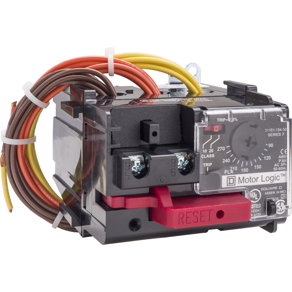 Mayer-DDS-Overload Relay, Motor Logic, solid state overload relay, NEMA Size 5, 3 pole, 90A to 270A, 600VAC, replacement relay-1