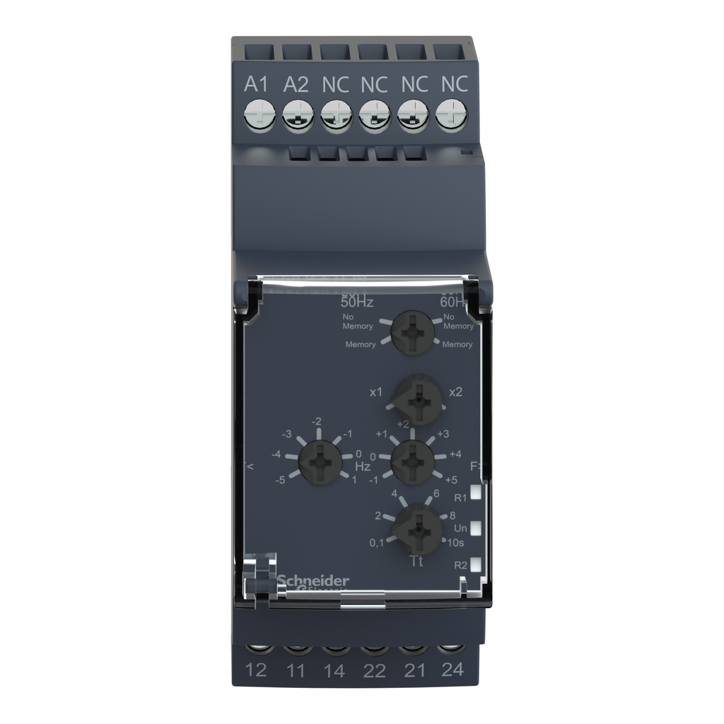 Mayer-DDS-frequency control relay, Harmony Control Relays, 5A, 1CO+1CO, 120â€¦277V AC-2