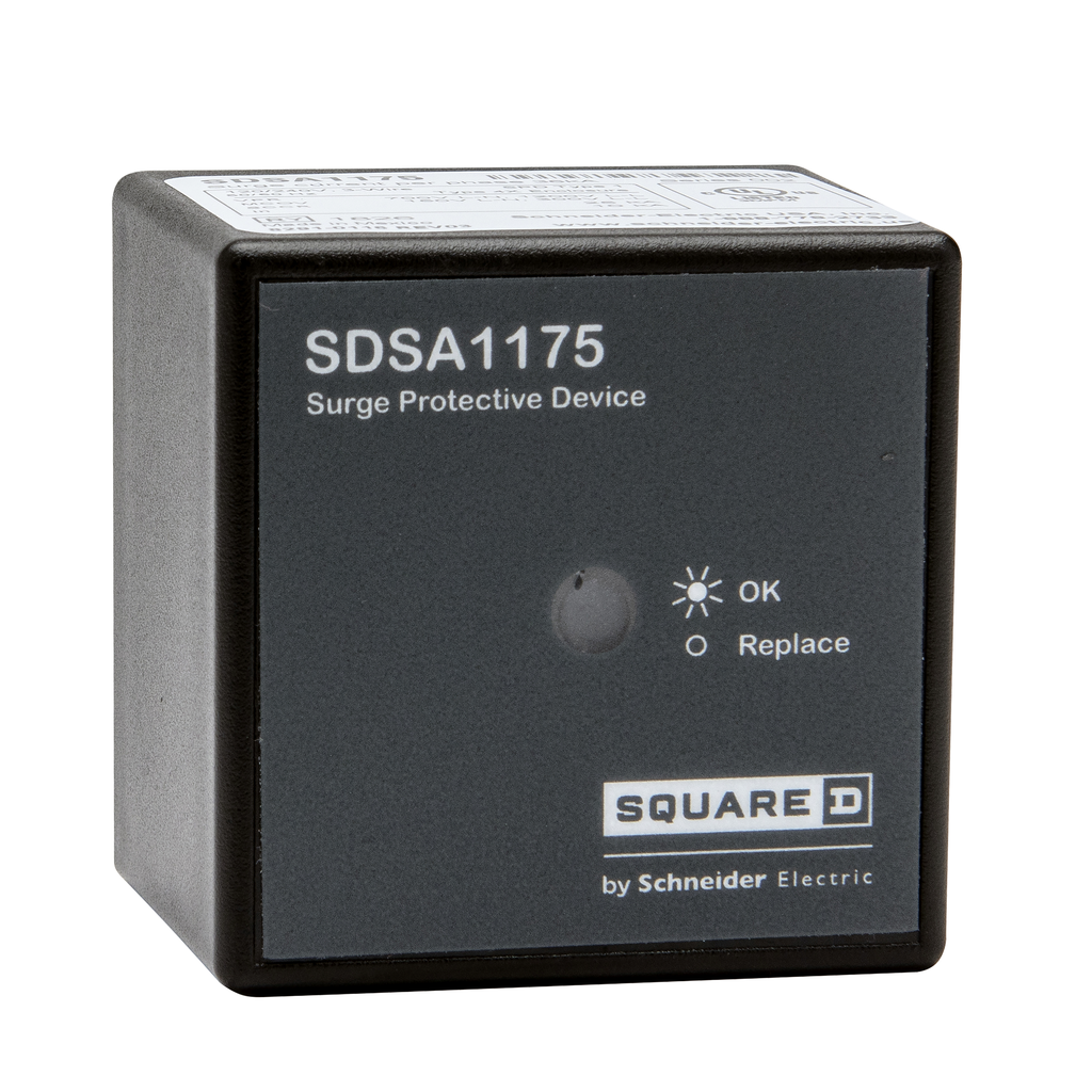 SDSA1175 – Surge protection device, Surgelogic, 36kA, 120/240 VAC, 1 phase, 3 wire, 25kA SCCR, NEMA 4X