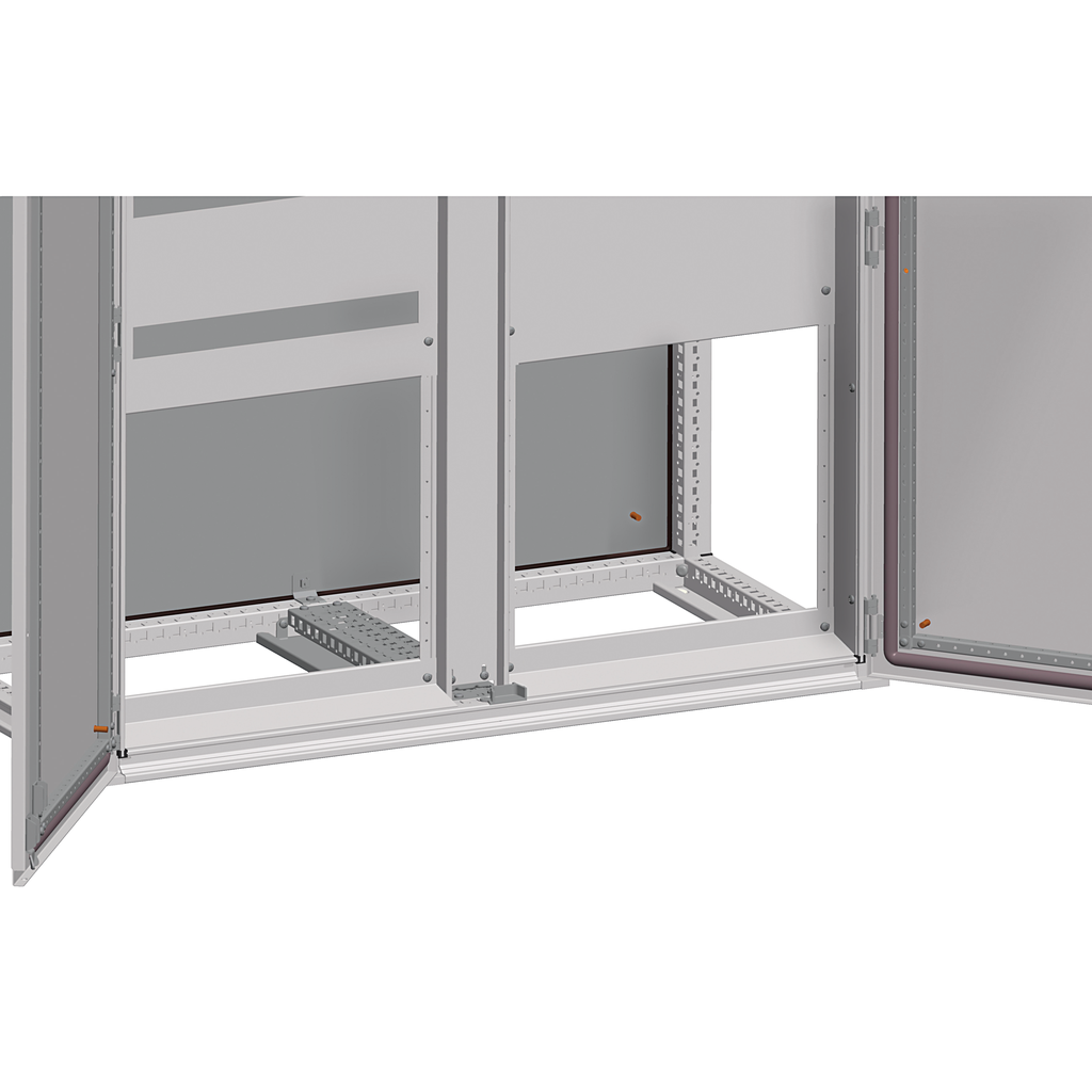 NSYSMP2D6 – Kit for adapting mounting plates in double doors enclosures, PanelSeT SFN, PanelSeT SF, for electrical enclosure D600mm