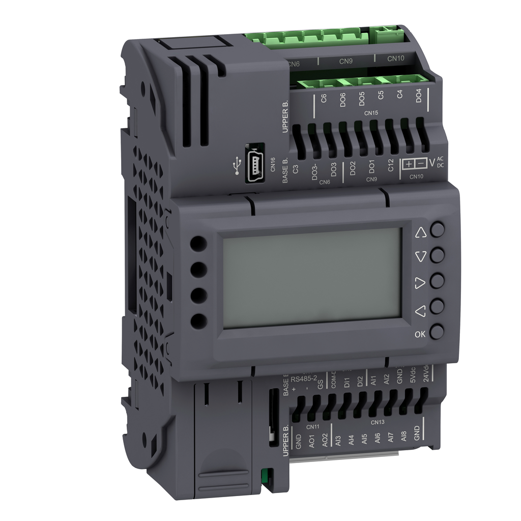TM172ODM18R – Controller, Modicon M171/M172/M173, optimized display 18 IO, Modbus