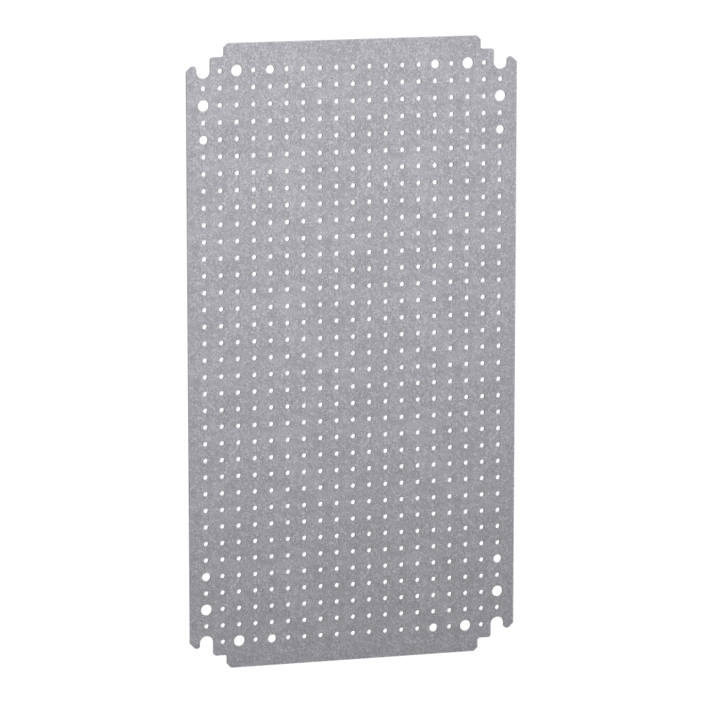 NSYMF53 – Microperforated mounting plate H500xW300 w/holes diam 3,6mm on 12,5mm pitch