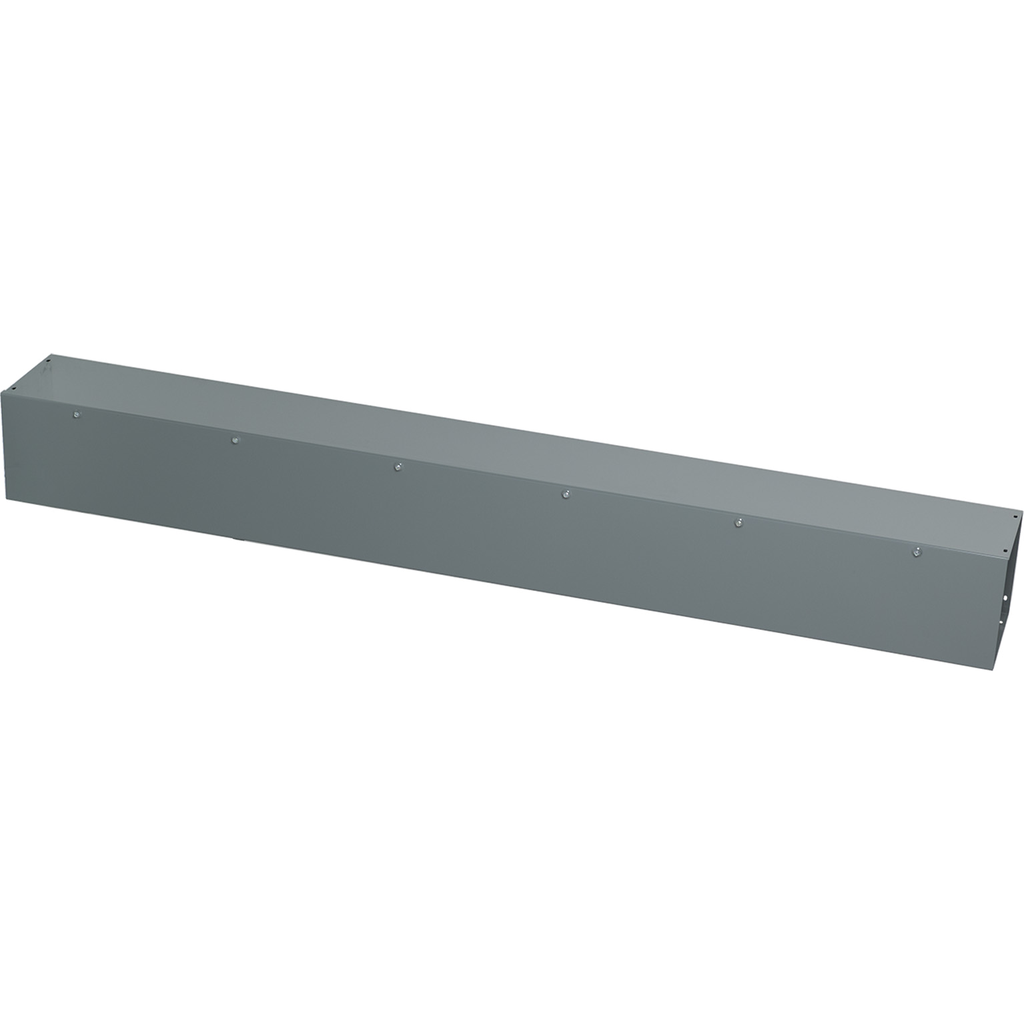 Mayer-DDS-Wireway, Square-Duct, 8 inch by 8 inch, 6 feet long, hinged cover, N1 paint, NEMA 1-1