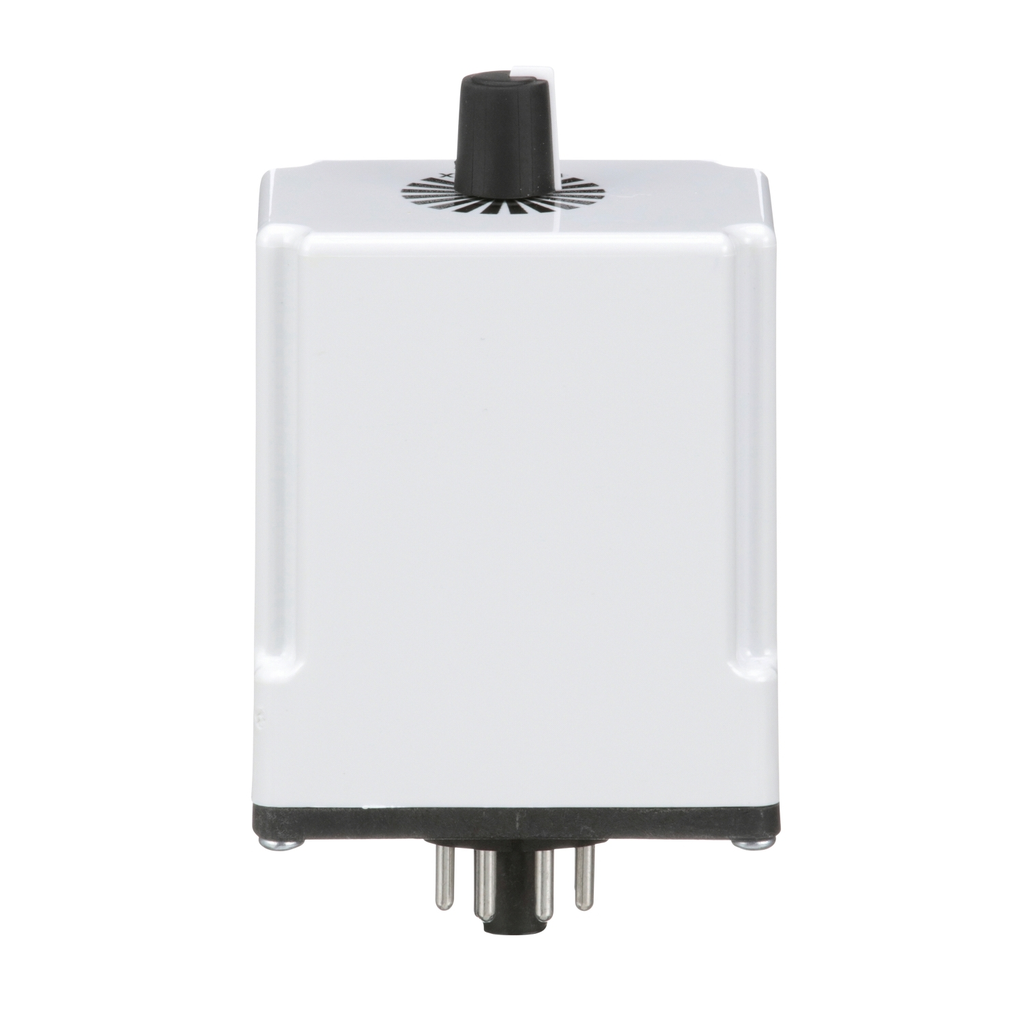 Mayer-DDS-Timing Relay, Type JCK, plug In, on delay, adjustable time, 0.3 to 30 seconds, 10A, 240 VAC, 120 VAC/110 VDC-2