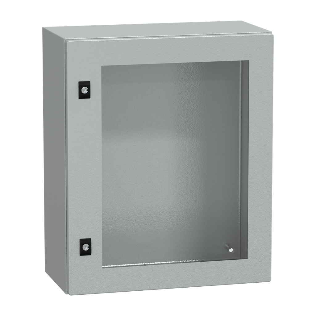 NSYCRN65250T – PanelSeT CRN tspt door w/o mount.plate. H600xW500xD250 IP66 IK08 RAL7035..