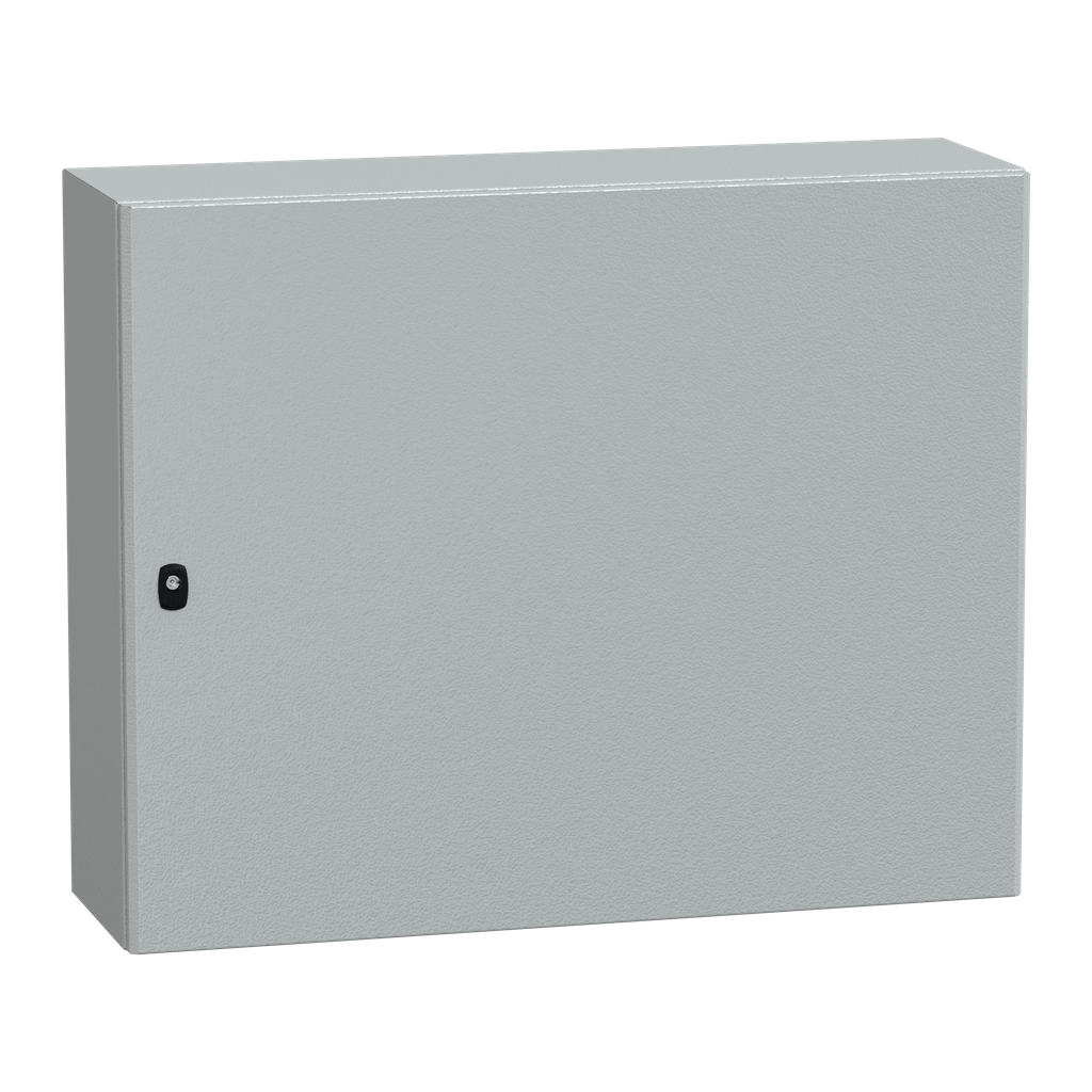 NSYS3D81030 – Wall mounted steel enclosure, PanelSeT S3D, plain door, without mounting plate, 800x1000x300mm, IP66, IK10