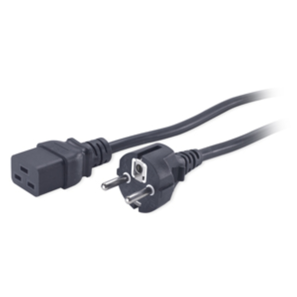 Mayer-DDS-Power Cord, C19 to CEE/7 Schuko, 2.5m-1