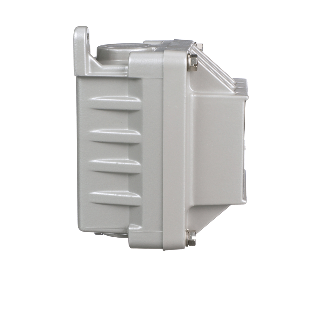 Mayer-DDS-Switch, manual, 20A, 2 pole, 3 HP at 575 VAC, single phase, toggle operated, no indicator, NEMA 7&9, one conduit opening-2