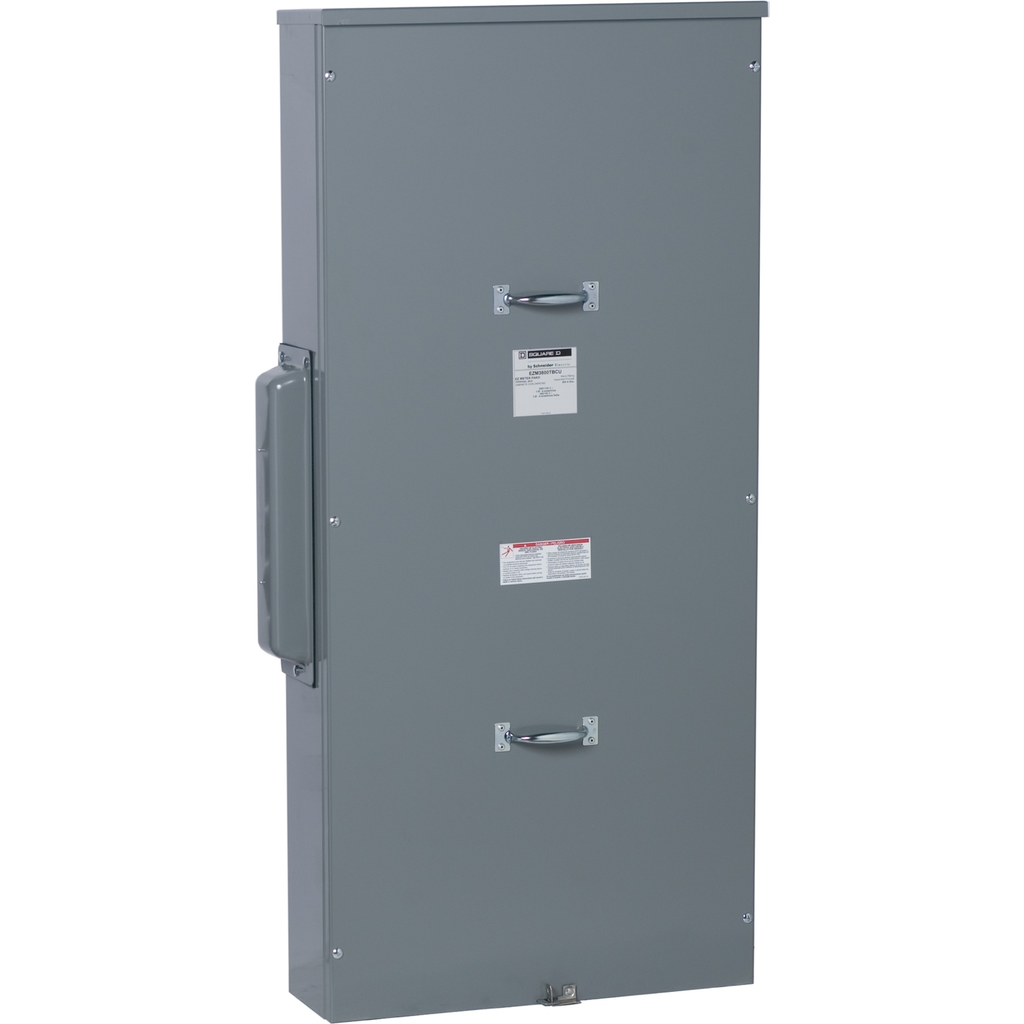 Product image for Square D EZM3800TBCU 120/240 VAC 800 Amp 3-Phase 4-Wire Steel Meter Center Terminal Box
