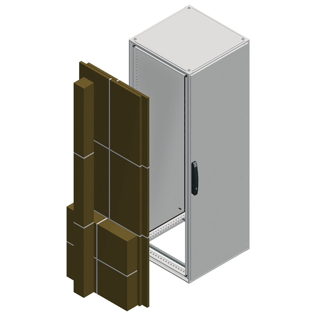 NSYSFD185 – Spacial SF plain door – 1800×500 mm