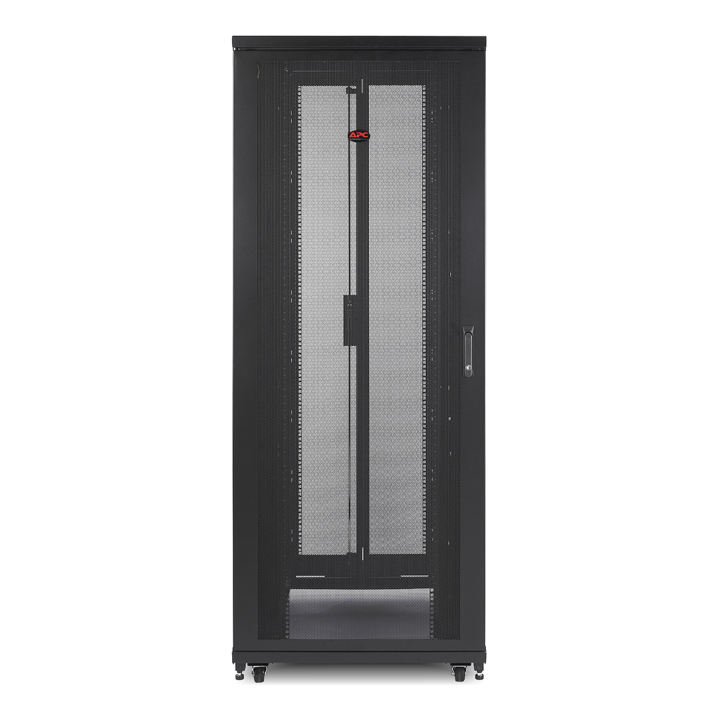 AR2480 – APC NetShelter SV, Server Rack Enclosure, 42U, Black, 2057H x 800W x 1060D mm with Roof, Castors, Feet, 4 Brackets, Bottom and Side Panels