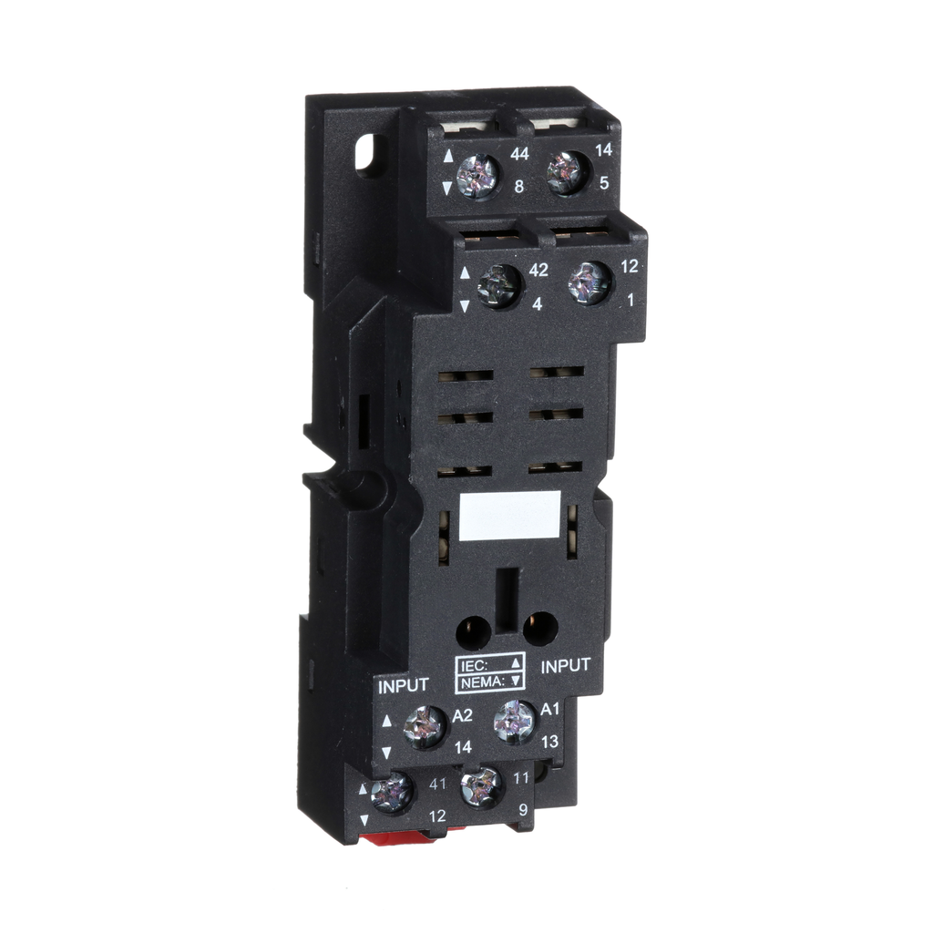 RPZF2 – Harmony, plugin relay socket, mixed contact, 16 A, 250 V, screw clamp, for RPM2 relays