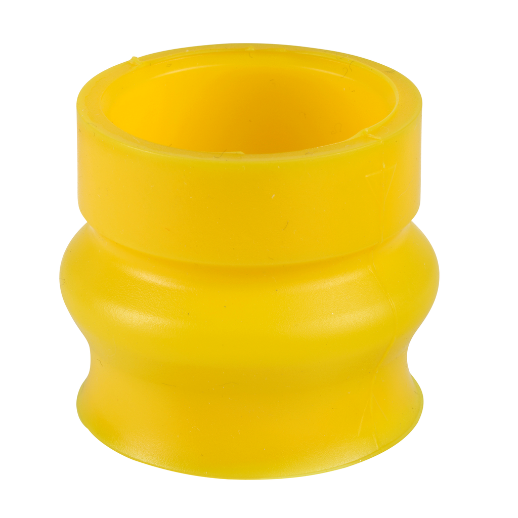 ZBZ58 – Bellow seal, Harmony XB4, silicone, yellow, for emergency stop to switching off function, for harsh environments