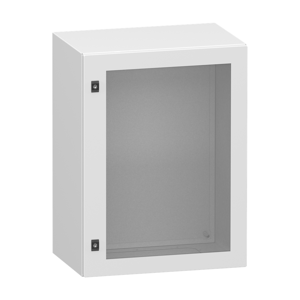 NSYCRN86400T – Glazed steel door, PanelSeT CRN, without mounting plate, 800x600x400mm, IP66, IK08, RAL7035