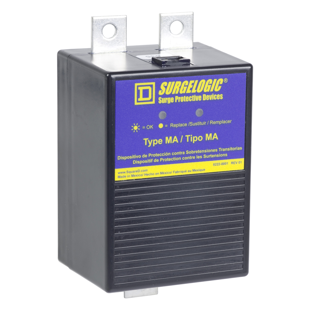 Mayer-DDS-Surge protection module, Surgelogic, MA, 240kA, 240/120 VAC delta, 3 phase, 4 wire, SPD type 1-1