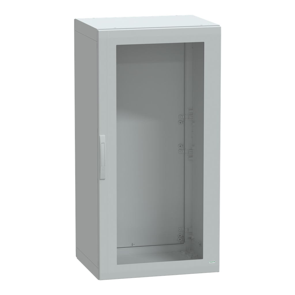 NSYPLA1576TG – Floor standing polyester enclosure, Thalassa PLA, glazed door, completely sealed, 1500x750x620mm, IP65, IK08