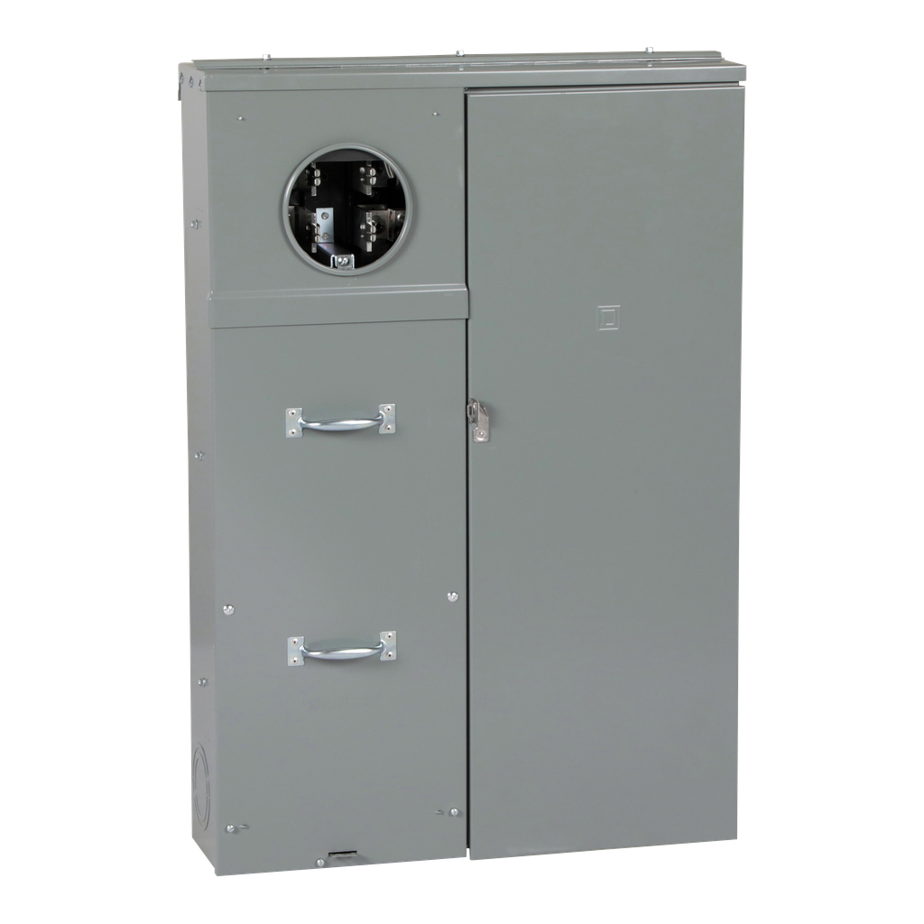 SU3040D300FB – All in one, Homeline, CSED, ringed socket, 300A, surface mount, 30 spaces, 40 circuits, 25kA SCCR, 320 manual bypass