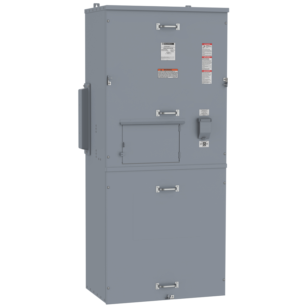 EZM31600GCBCMS – Main circuit breaker unit, EZ Meter-Pak, 1600A, 240VAC max, 3ph/4W, 1200A bus, 65kA, OH/UG, Type 3R, ERMS