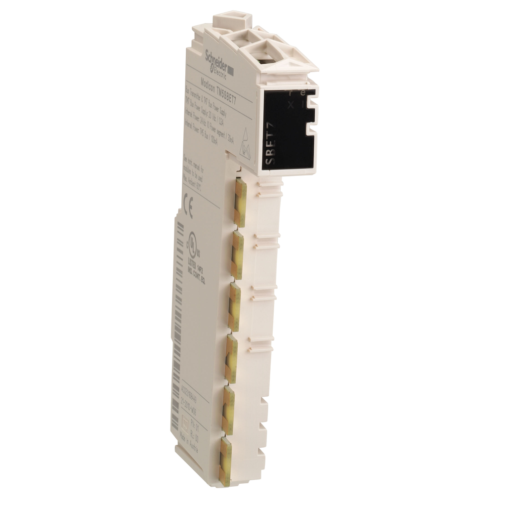 TM5SBET7 – Remote transmitter module, Modicon TM5, communication between I/O IP20 and IP67