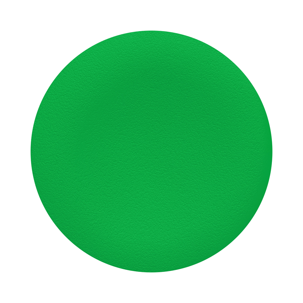 ZBA3 – Cap for push button head, Harmony XB4, selector switch, plastic, green flush, 22mm, unmarked