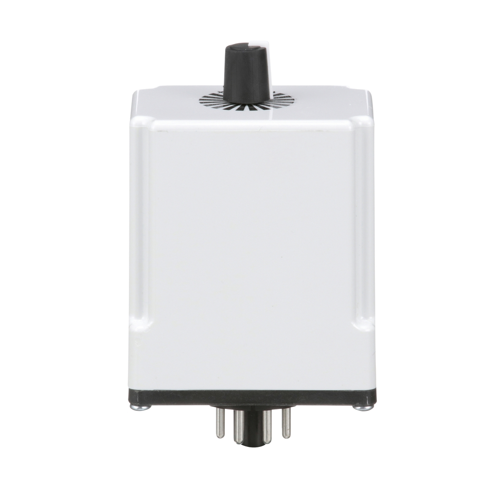 Mayer-DDS-Timing Relay, Type JCK, plug In, on delay, adjustable time, 0.1 to 10 seconds, 10A, 240 VAC, 120 VAC/110 VDC-2