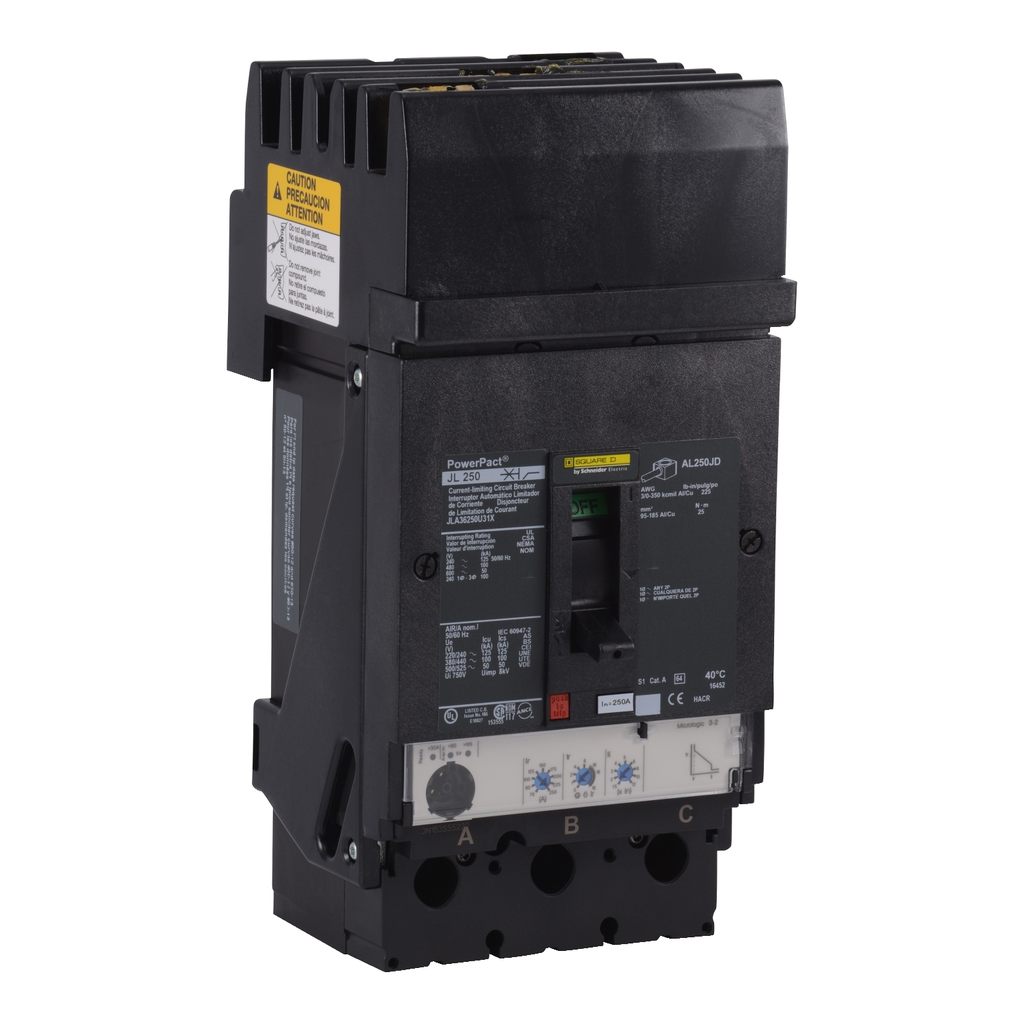 Product image for Schneider JLA36250U31X Circuit brea