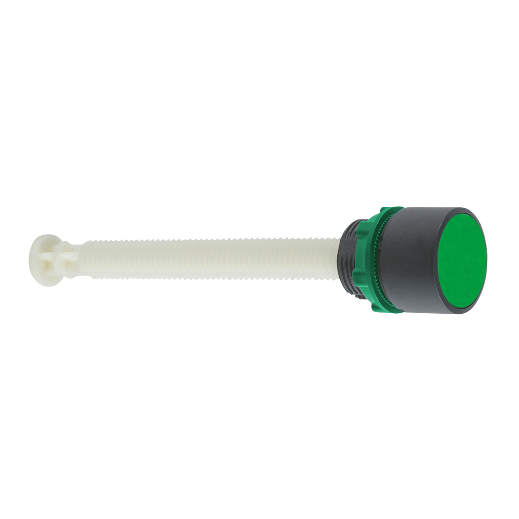 XB5AA831 – Manual overload reset push button, Harmony XB5, green flush, 22mm, for 17…120 mm actuation distance