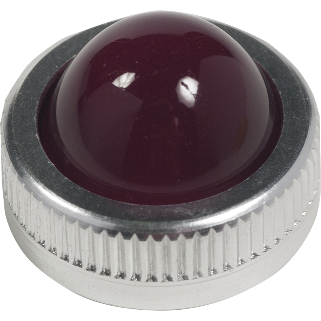 Product image for Square D 9001R6 30 mm Red Glass Pilot Light Lens